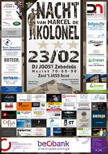 Affiche Nacht van Marcel de Kolonel 2019