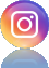 Button Instagram 3D transparant