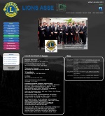 Schermafdruk webpagina Lions Club Asse (2014-12-05)
